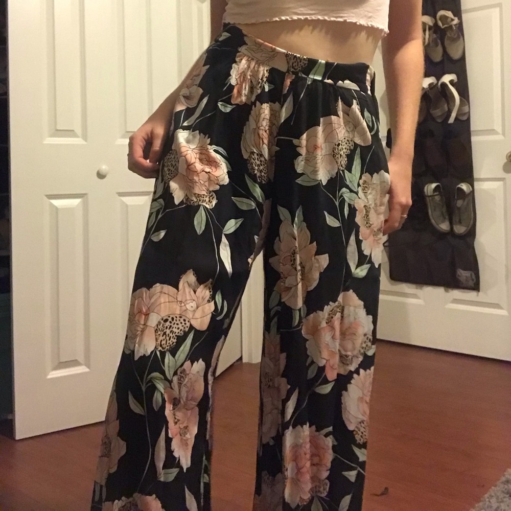 Float floral pants